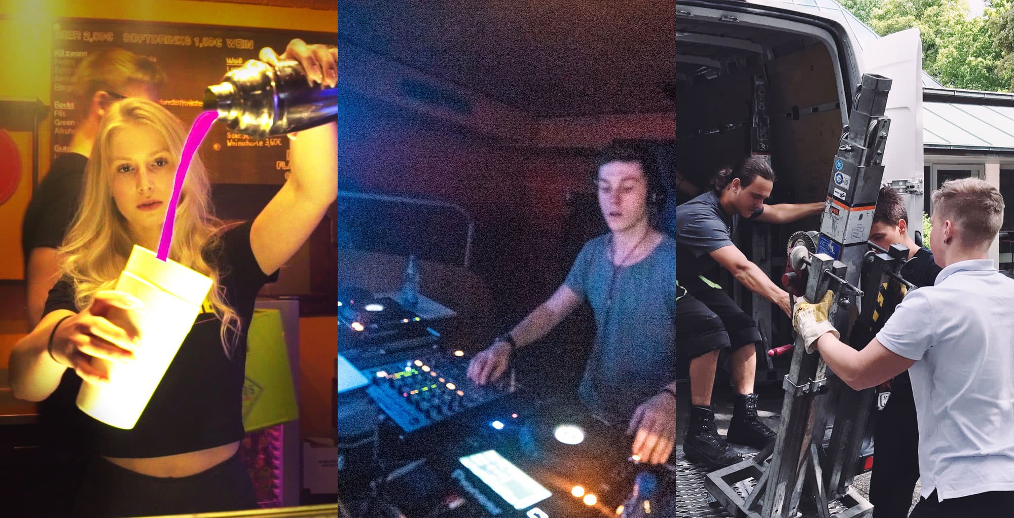 Das Team vom Jugendclub Orange