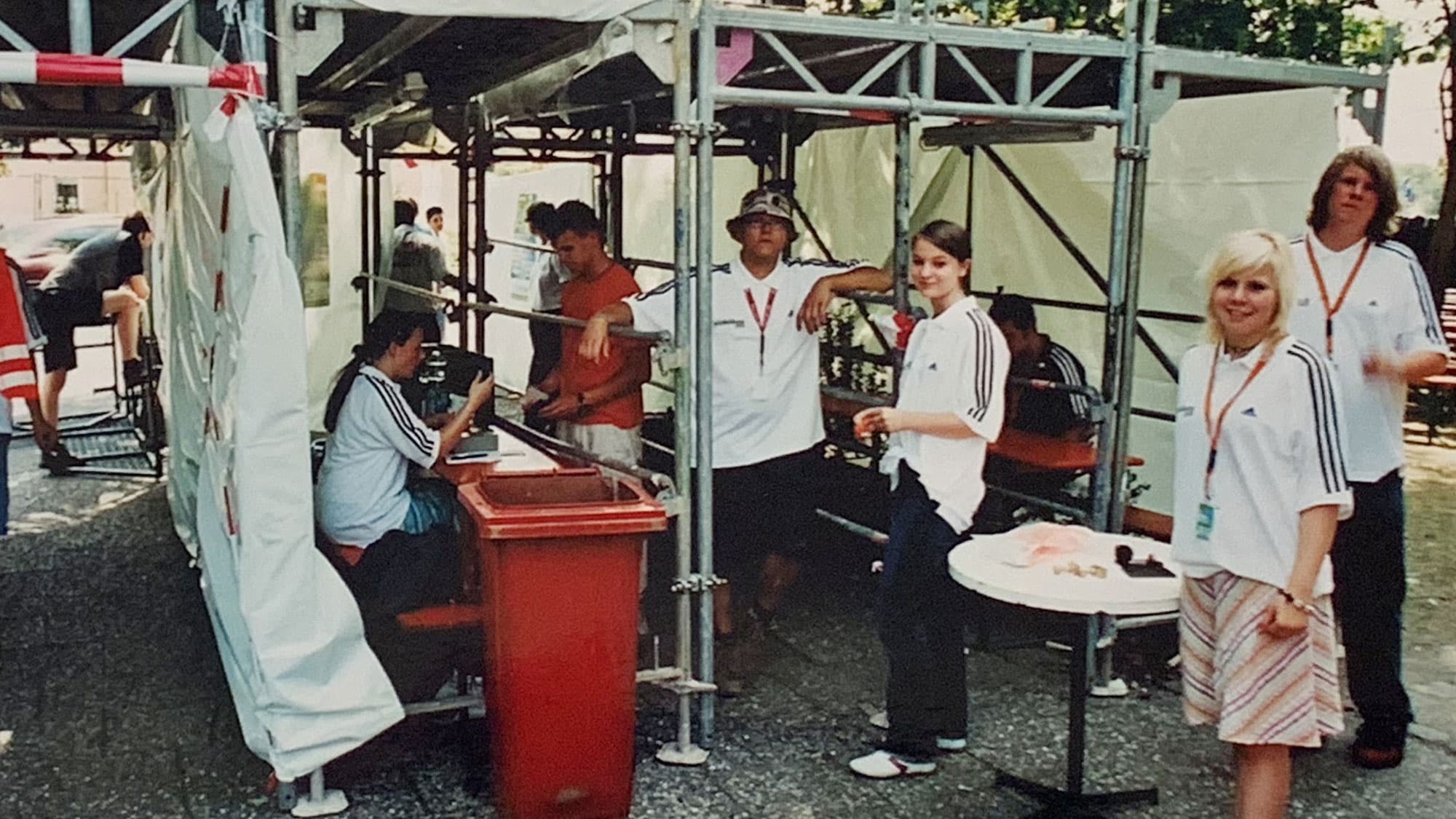 Historisches Bild vom Jugendclub Orange