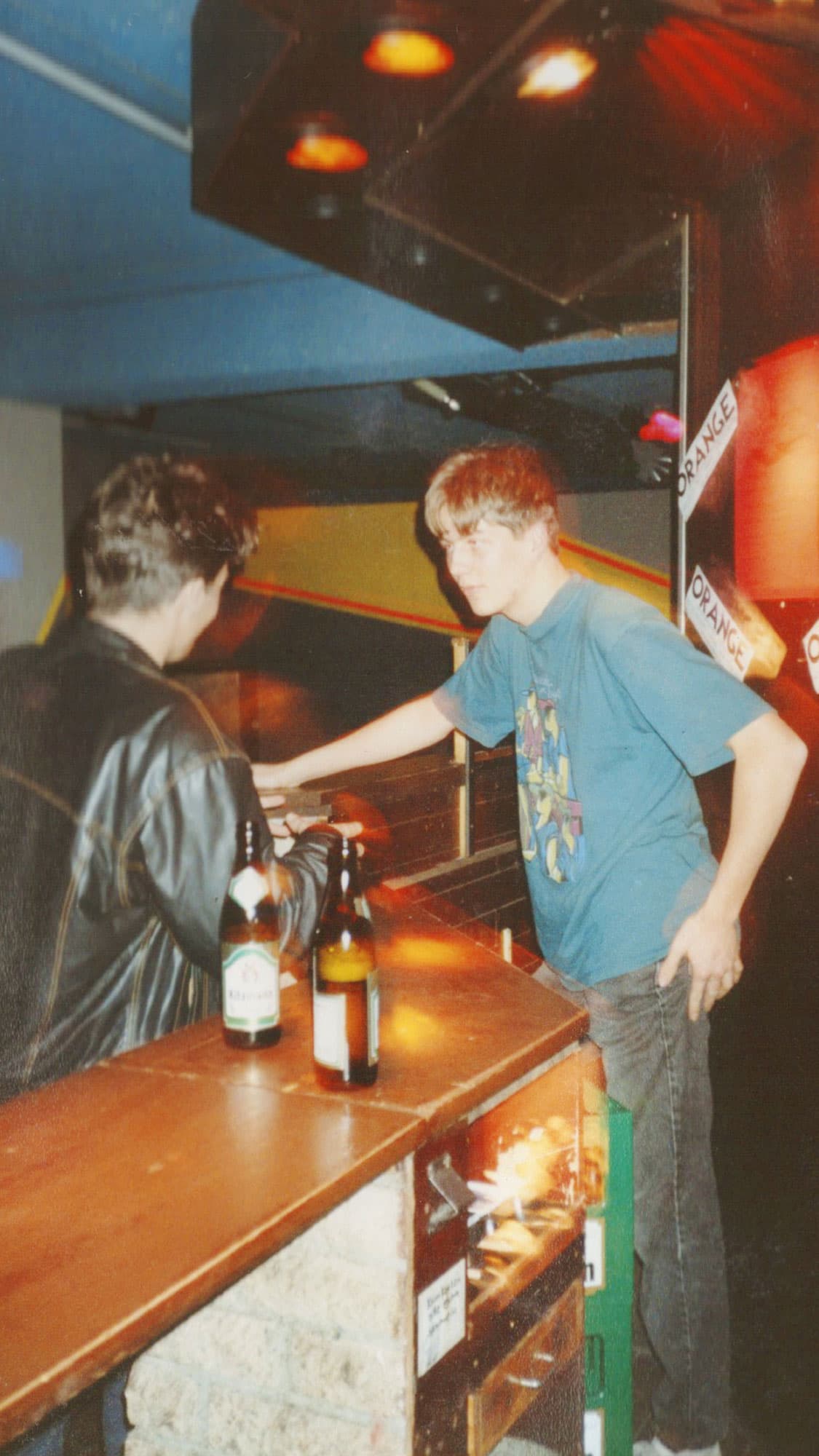 Historisches Bild vom Jugendclub Orange